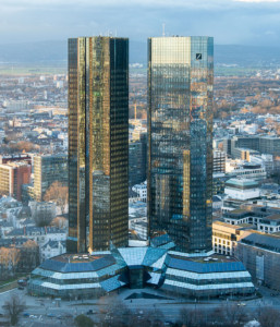 Frankfurt Deutsche Bank Twin Towers -Source: Wikipedia